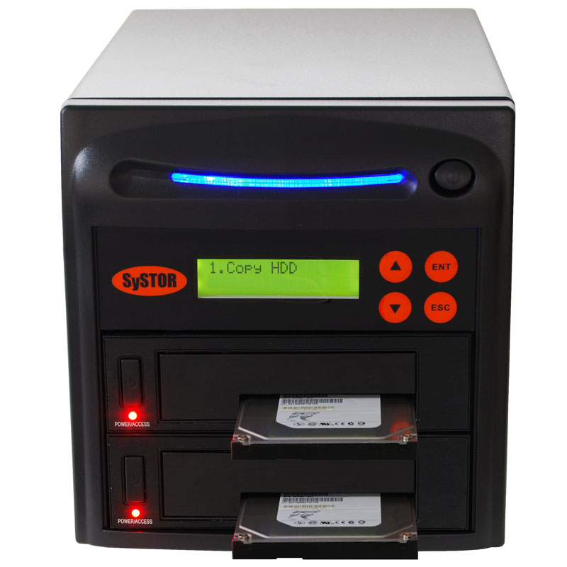 Systor 1:1 SATA Hard Drive Duplicator - 9GB/Min - Copy & Erase 2.5 